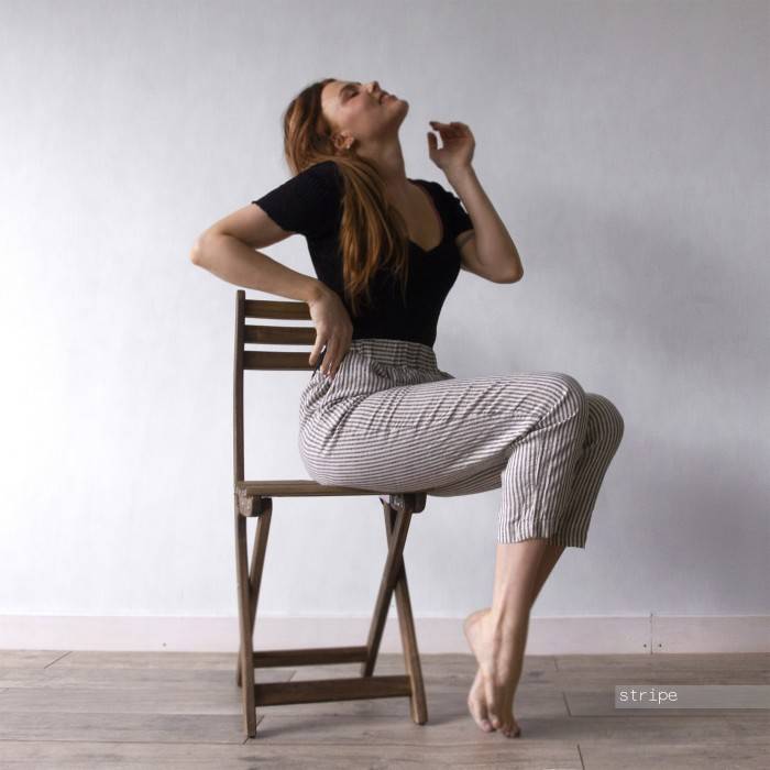 Straight linen pants | Len.Ok